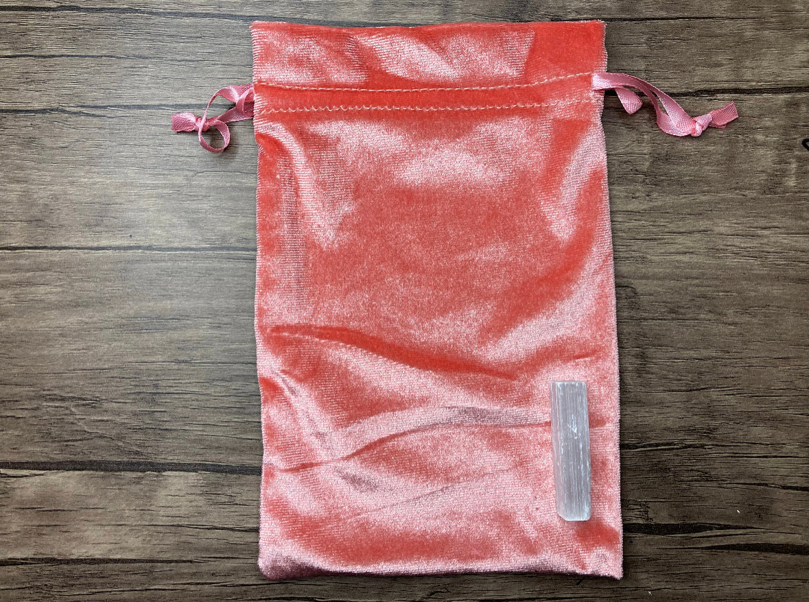 Crushed Velvet/Velour Tarot Bags