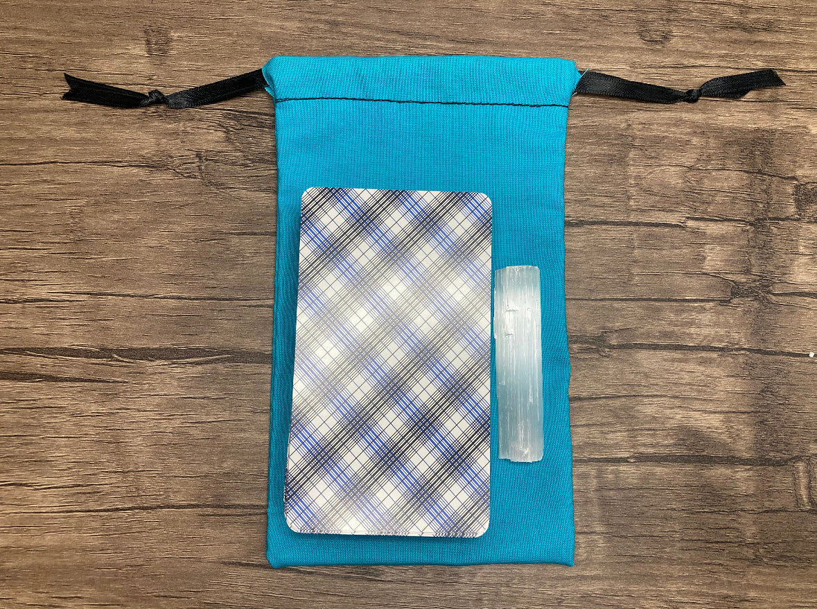 Handmade Tarot Bag (Solid Neons) | Cotton Tarot Bag