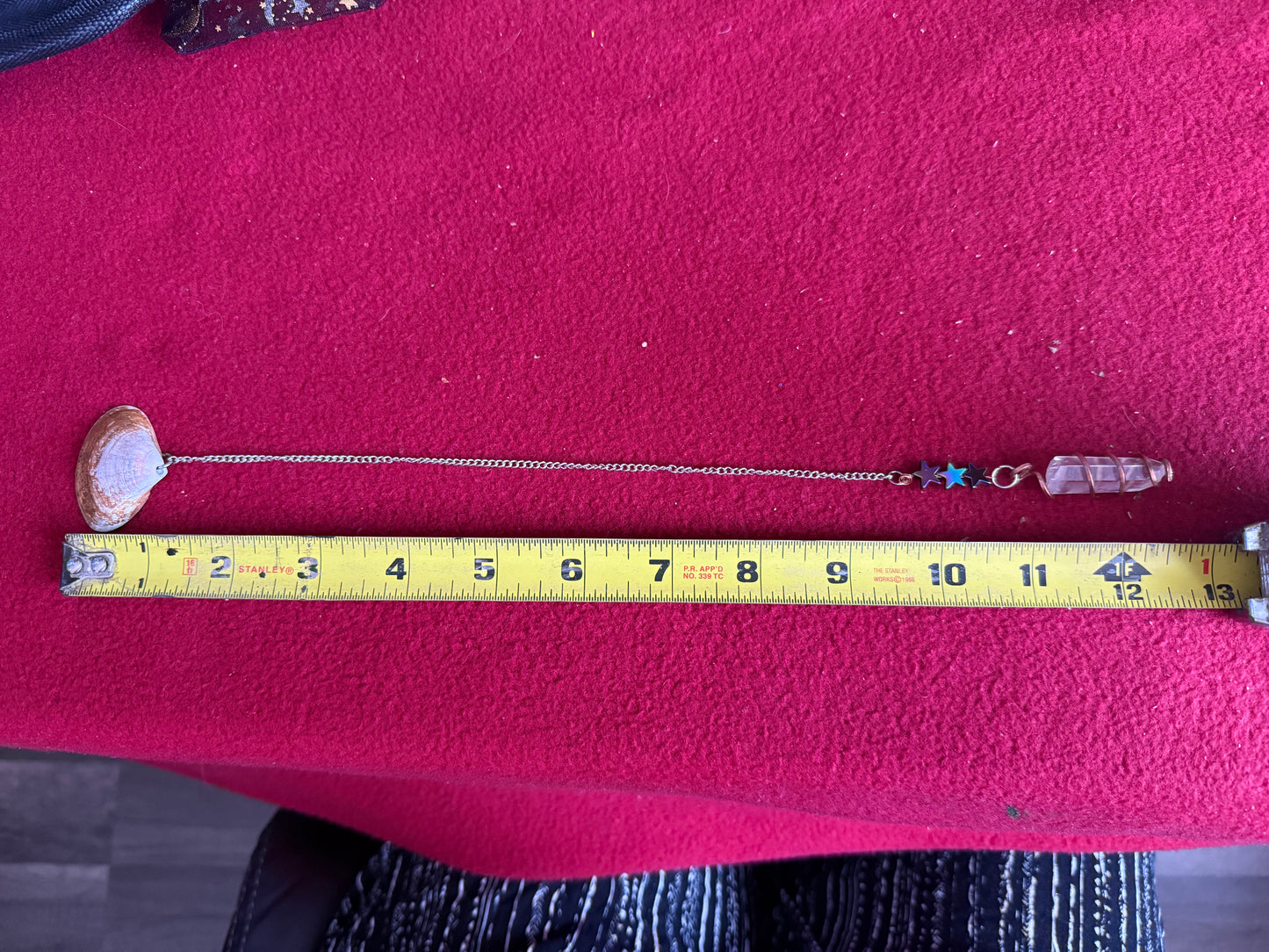 Handmade Lemurian Quartz Pendulum