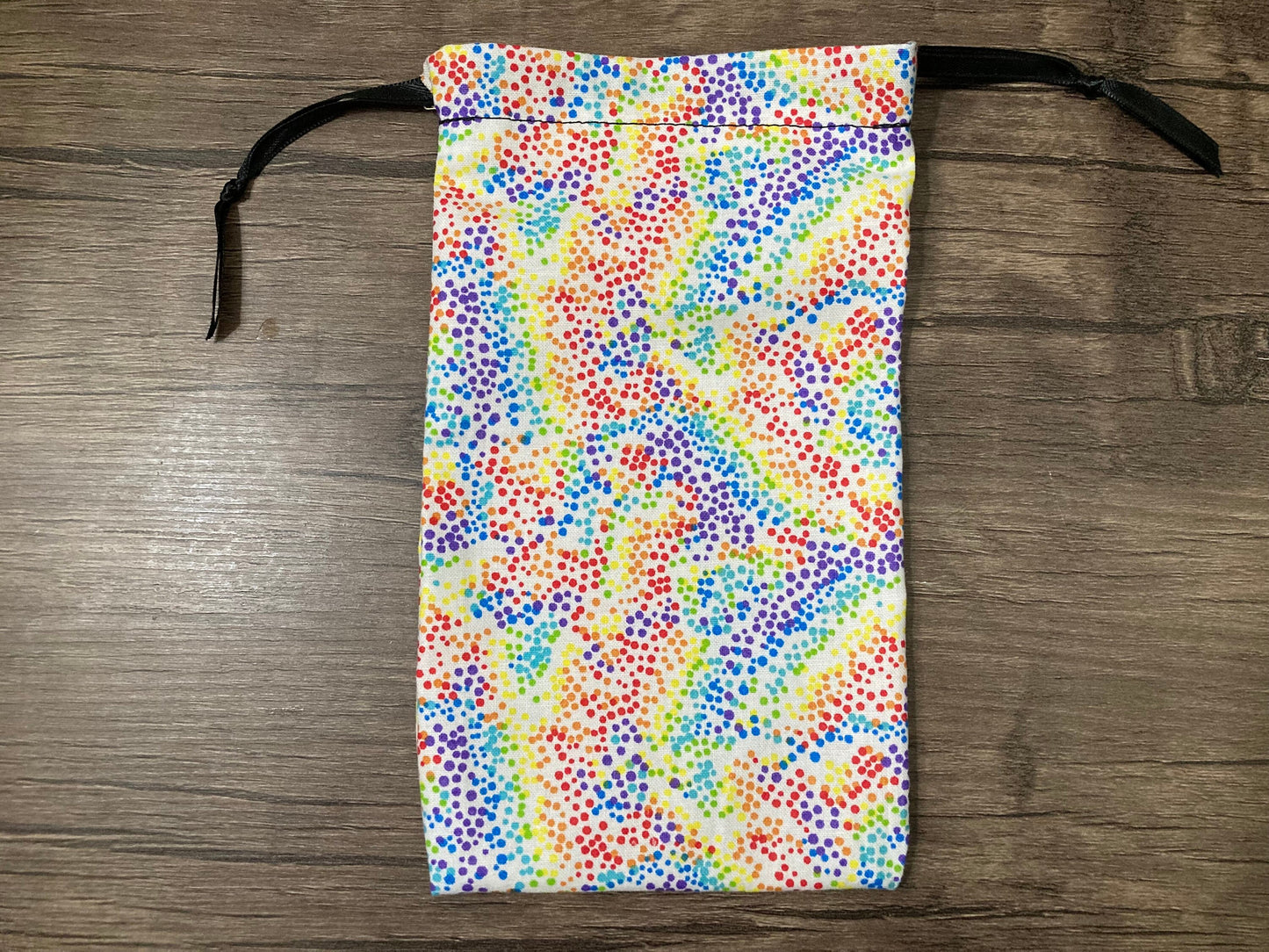 Handmade Cotton Tarot Bag (For Charity #4 Dots)