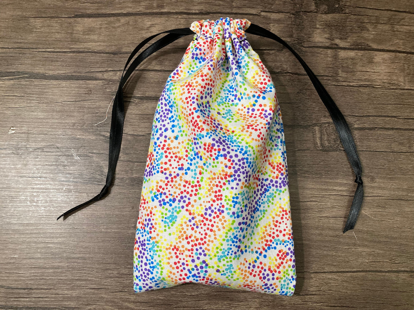 Handmade Cotton Tarot Bag (For Charity #4 Dots)