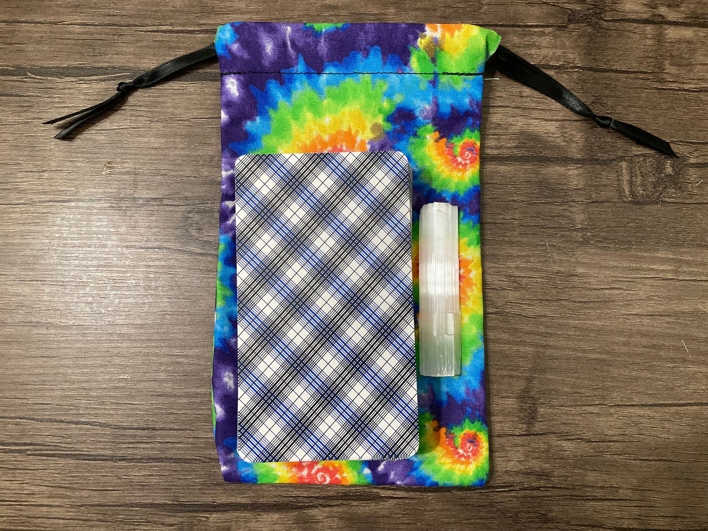 Handmade Cotton Tarot Bag (For Charity #5 Tie Dye)