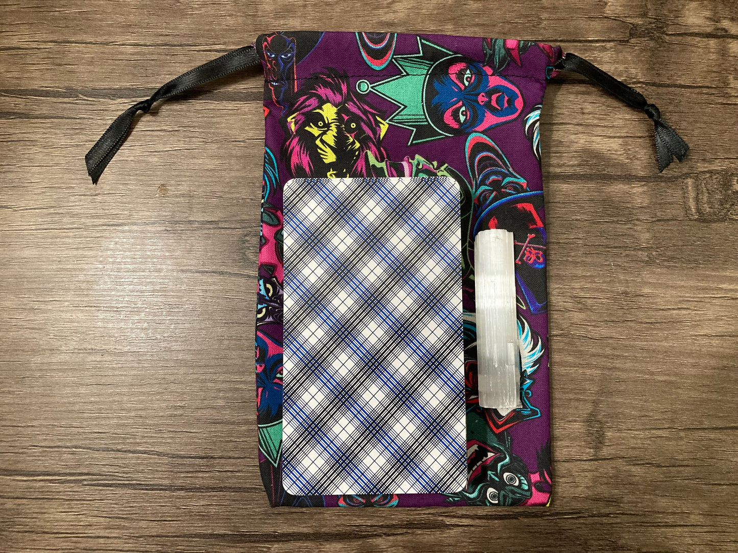 Handmade Cotton Tarot Bag | Villains