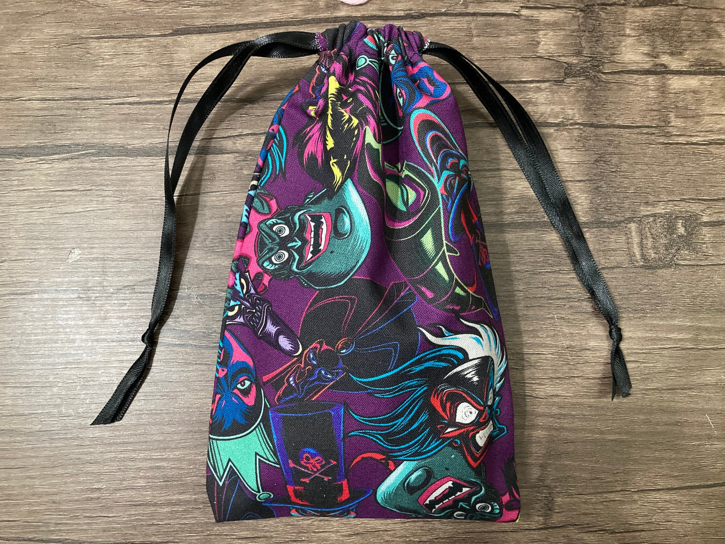 Handmade Cotton Tarot Bag | Villains