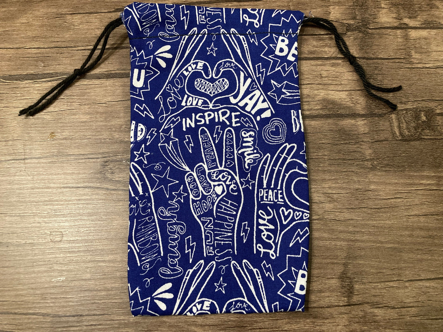 Handmade Tarot Bag | Heart Hands