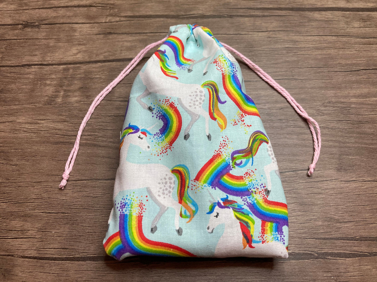 Handmade Cotton Tarot Bag (For Charity #2 Unicorns)
