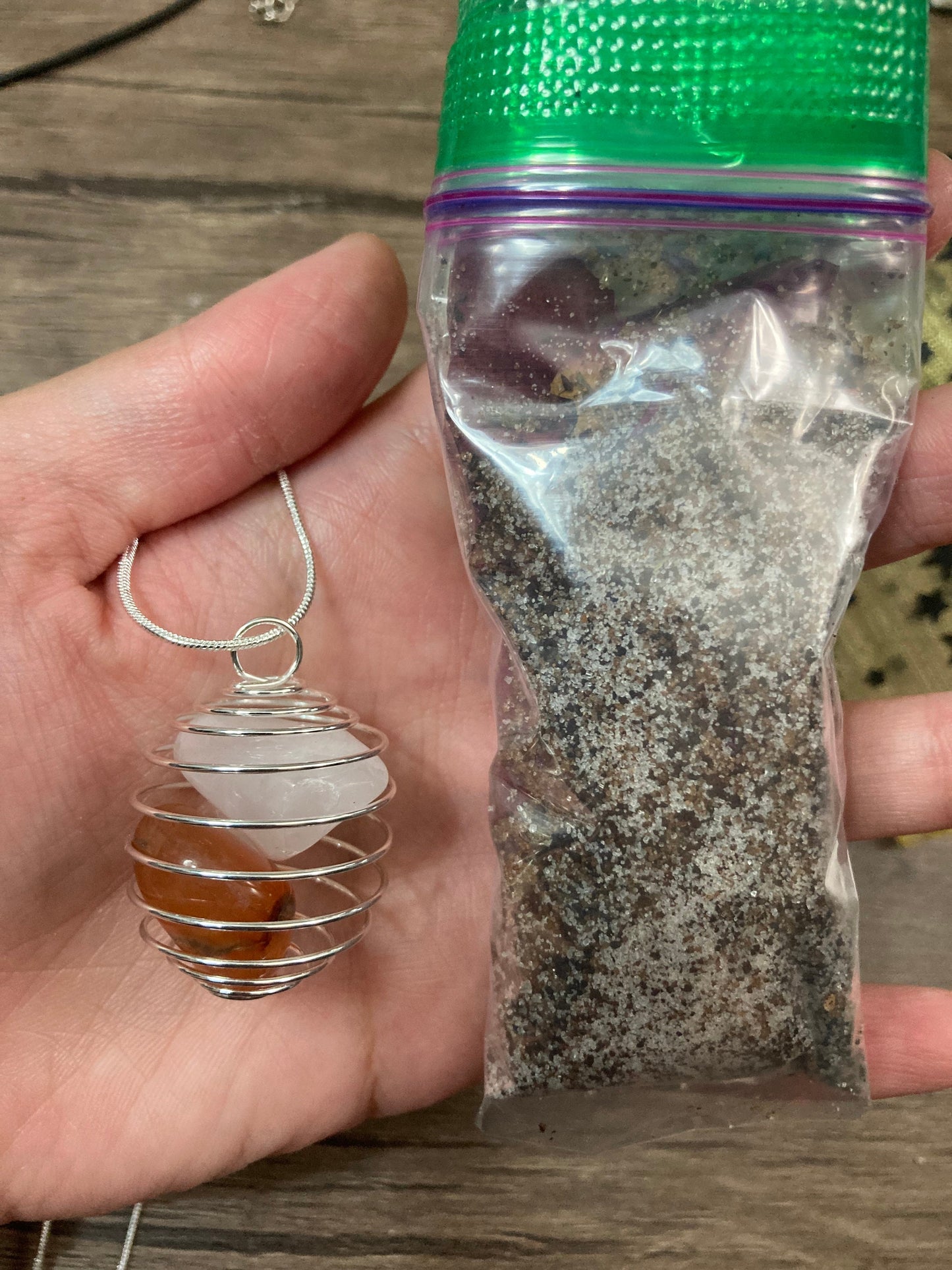 Love Attraction Necklace and Charging Salt