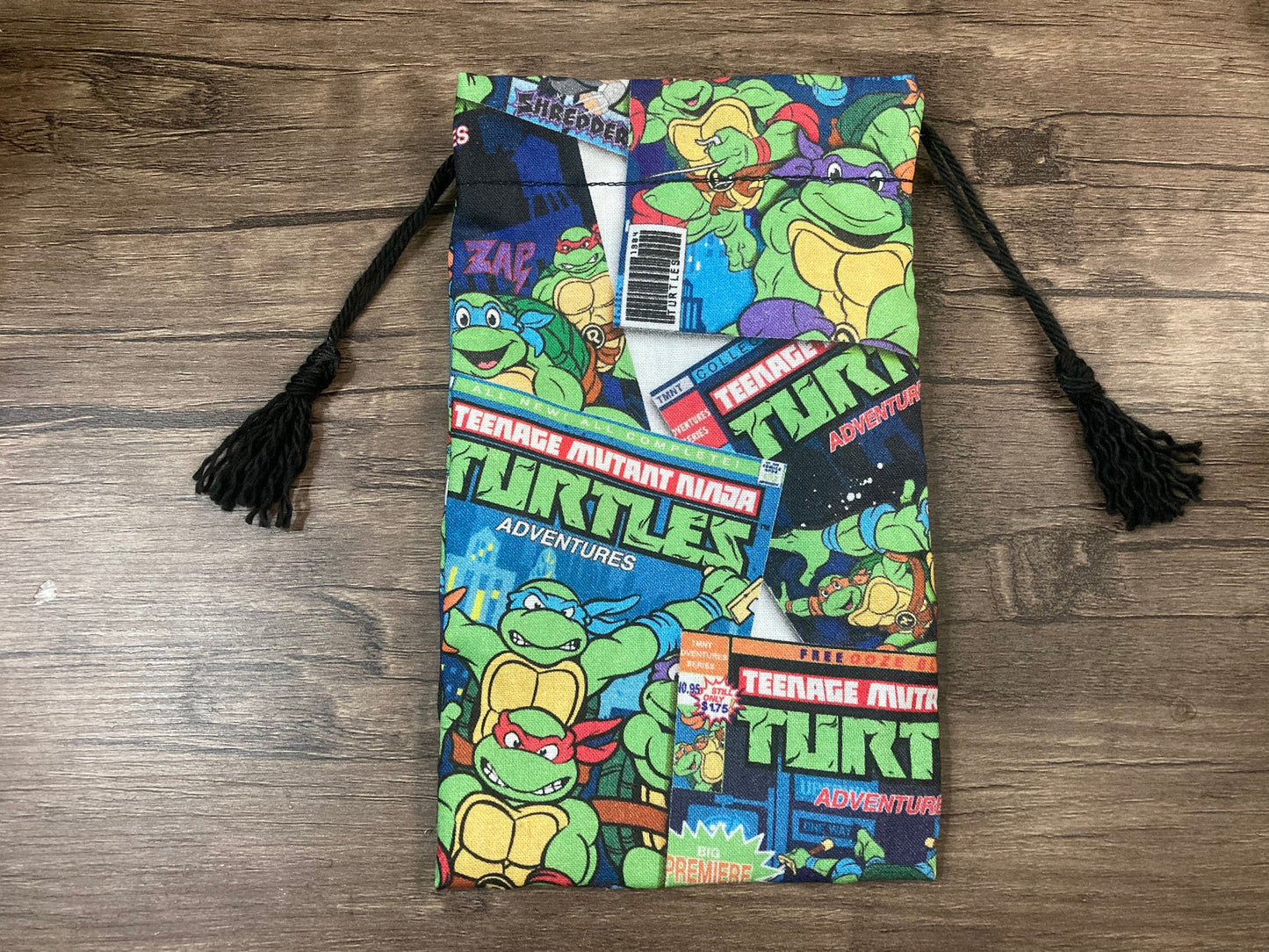 Handmade Cotton Tarot Bag | Turtles