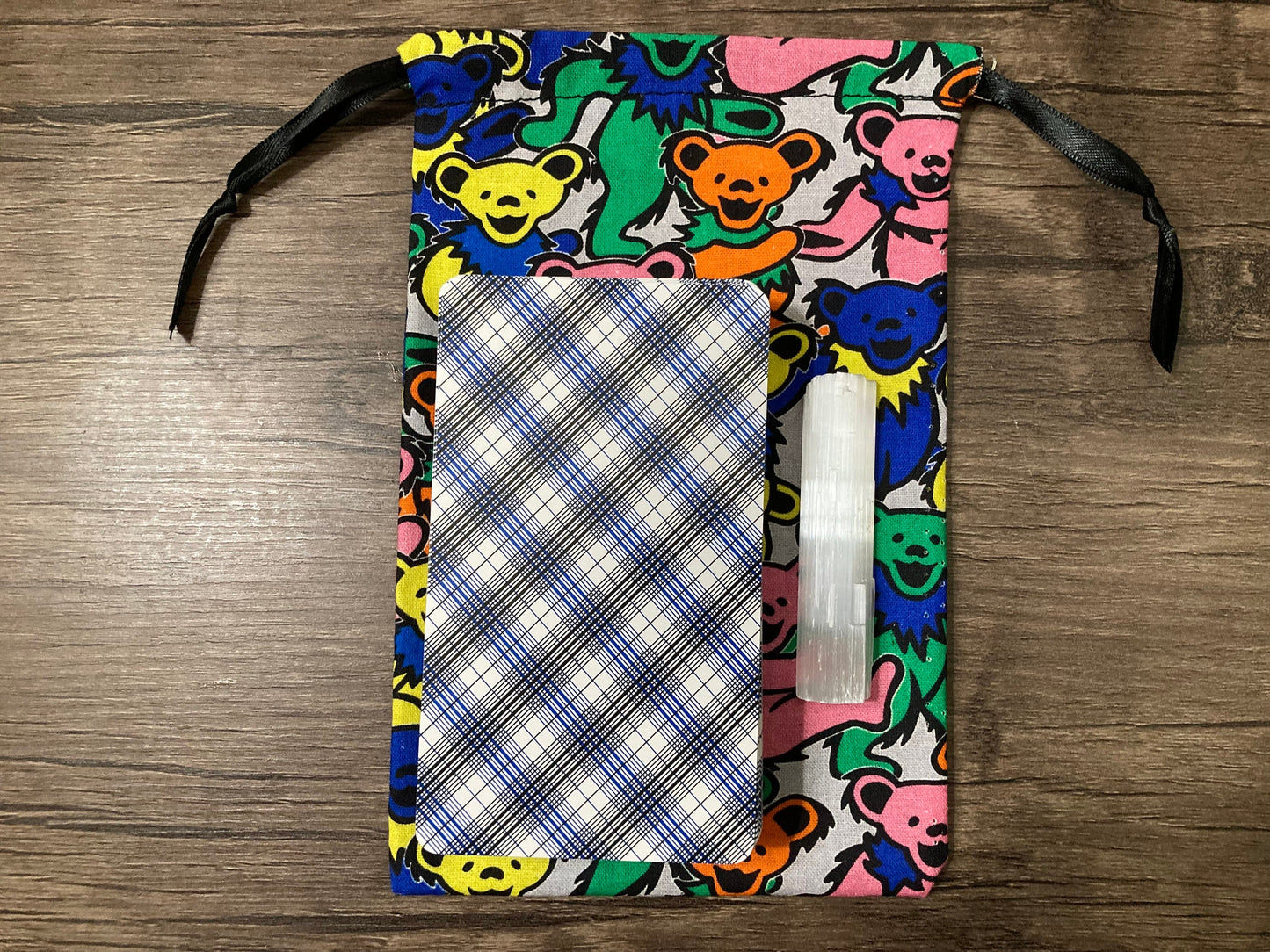 Handmade Cotton Tarot Bag | GD Dancing Bears