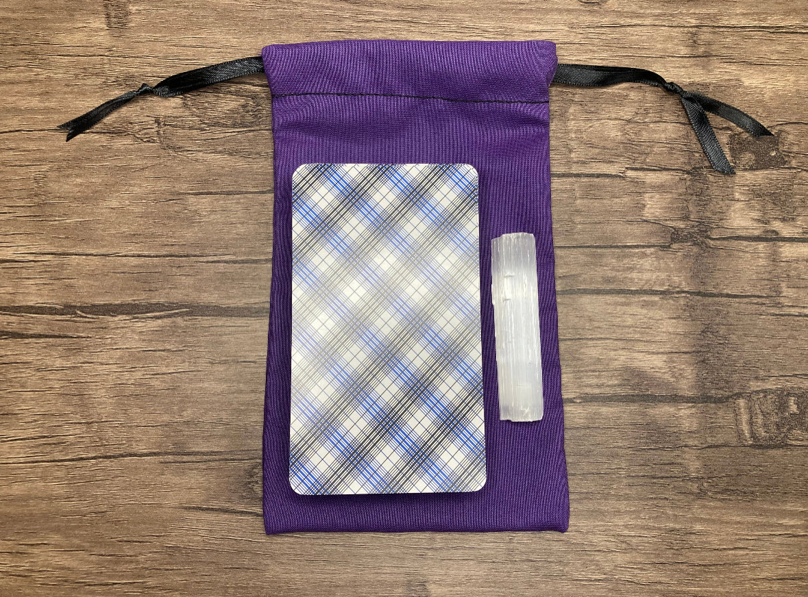 Handmade Tarot Bag (Solid Neons) | Cotton Tarot Bag