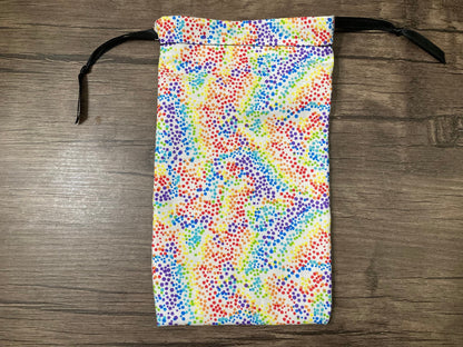 Handmade Cotton Tarot Bag (For Charity #4 Dots)