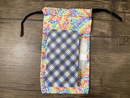 Handmade Cotton Tarot Bag (For Charity #4 Dots)