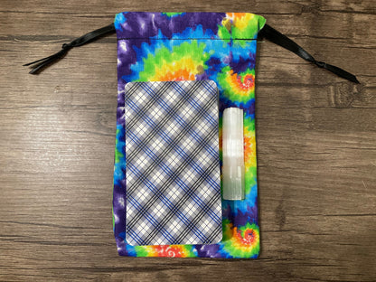 Handmade Cotton Tarot Bag (For Charity #5 Tie Dye)