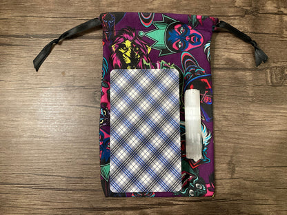 Handmade Cotton Tarot Bag | Villains