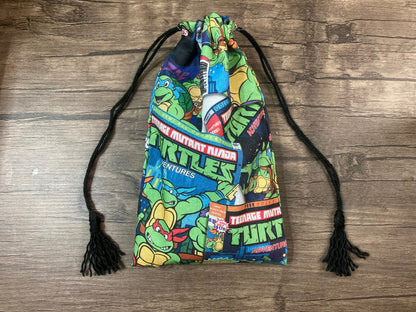 Handmade Cotton Tarot Bag | Turtles