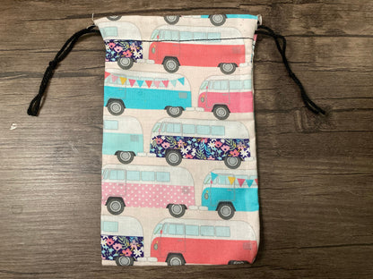 Handmade Cotton Tarot Bag | Buses