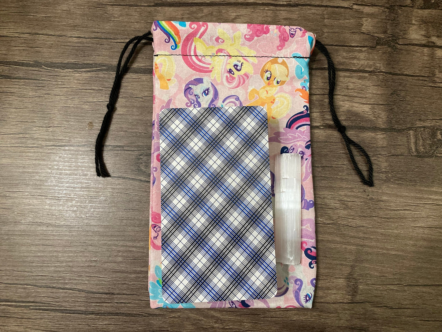Handmade Cotton Tarot Bag | Ponies